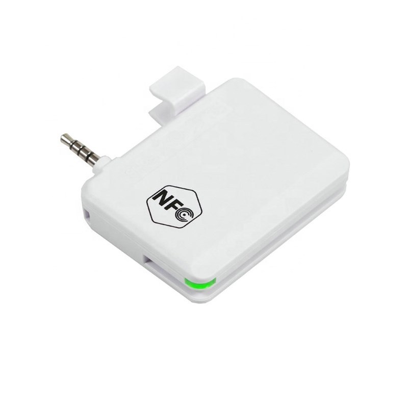 Portable Audio Jack EMV Mobile Magnetic NFC Smart Card Reader With IOS Android SDK ACR35