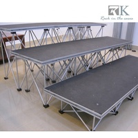 Plate-forme de scène mobile RK/élévateurs de scène portables/plate-forme de scène de chœur