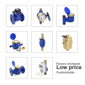 DN15 роторный Железный корпус счетчик воды 1/2 ''обычный счетчик сухой холодной воды бытовой водопроводный счетчик - Product Image 3