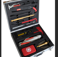 Ensemble d'outils de sauvetage en cas de tremblement de terre