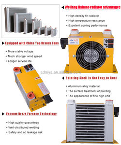 محطة هيدروليكية HM AW0607T وحدة تبريد الزيت الصغيرة المبردة بالهواء - Product Image 5