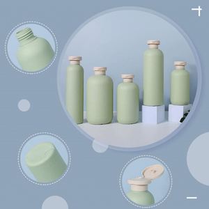200/260/300/400/500ML Avocado Green Squeeze Custom HDPE Empty Plastic Lotion Shampoo Conditioner <b>Bottles</b> Screw Screen Printed - Product Image 3