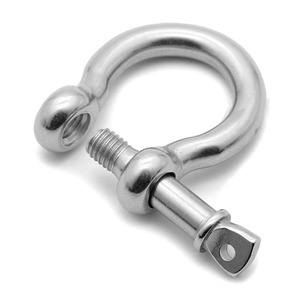 High Quality Hot Galvanized <b>Bow</b> Shackle European Type for Mining & Heavy Industry ISO9001 Certified Shackle Bolt Shackle Stainle - Product Image 3