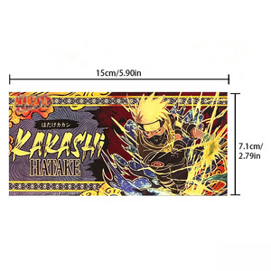 2026 Gran Venta: Billete de Colección Chapado en Oro de 24K con 5 Diseños de Anime Japonés <span class=keywords><strong>Ninja</strong></span> - Product Image 3