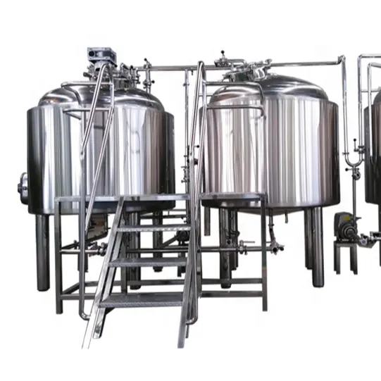 معدات صنع البيرة سعة 1000 لتر معتمدة من الاتحاد الأوروبي مشروع جاهز