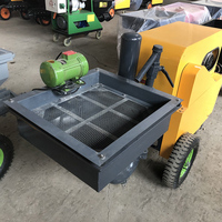 Avec CE Machine rentable de pulvérisation de ciment, sable, mortier, stuc Pulvérisateur de plâtre de gypse Pulvérisateur à pompe à mortier avec compresseur