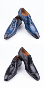 รองเท้าออกซ์ฟอร์ดคลาสสิกสำหรับผู้ชายแบบเพิ่มความสูง รองเท้าแต่งงานทรงหัวแหลมแฟชั่นสำหรับผู้ชาย รองเท้าหนังแบบทางการและรองเท้าอ็อกซ์ฟอร์ดสำหรับผู้ชาย - Product Image 3