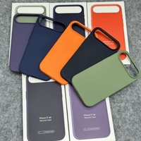 Coque magnétique en silicone liquide avec animation pop-up pour iPhone 17 16 15 Pro Max Pro, compatible avec la recharge sans fil