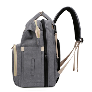 2023 novo personalizado lazer portátil Oxford bebê fralda fralda saco cama com mudança estação mat - Product Image 2