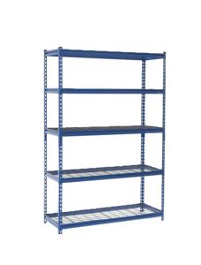 Стеллаж из стальной проволоки с порошковым покрытием, 5 ярусов, для дома и офиса, для хранения книг, штабелируемый, для самостоятельной сборки - Product Image 2