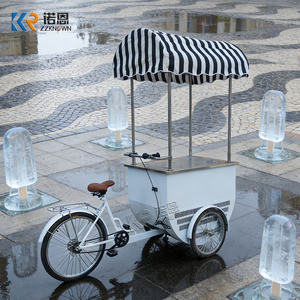 Kiosque de nourriture de rue, chariot de nourriture de rue, camion de hot-dogs mobile, chariot de nourriture, boissons froides, <span class=keywords><strong>vélo</strong></span> cargo électrique avec parasol - Product Image 6
