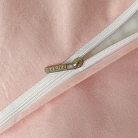 100% coton Style minimaliste ensemble de linge de lit moderne imprimé housse de couette fil teint linge de lit