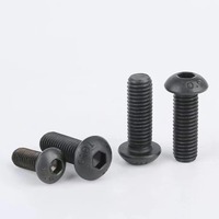 Vis à tête fraisée à six pans creux en acier 35CrMo, finition oxyde noir, UNC 1/4-20 5/16-18 3/8-16 ASME B18.3