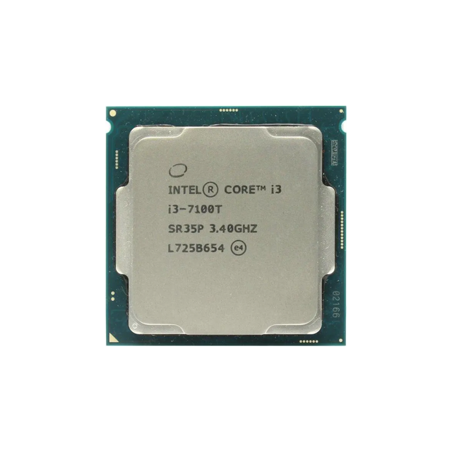 I3-7100T Desktop Processor 2 Cores 4 Threads 2.40GHz LGA 1151 3MB Cache 35W TDP 64-Bit 14nm