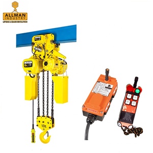 Monte-charge électrique ALLMAN avec chariot motorisé, 2 tonnes, kg, grue, outil de levage à chaîne - Product Image 5