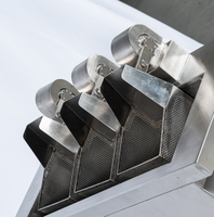 Cuisinière à nouilles électrique durable à trois bacs RKMF-RCFZ370 en acier inoxydable, cuisinière à nouilles commerciale