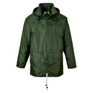 PORTWEST-S440OGR-Chaqueta de lluvia clásica verde oliva - Product Image 1