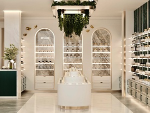 Service de design d'intérieur sur mesure pour boutique de cosmétiques minimalistes, unité d'exposition de parfums et aménagement de magasin de maquillage - Product Image 4