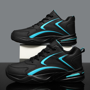 Zapatos para Hombre - 2026 Nuevos Zapatos Deportivos Casuales Originales Versátiles para Correr con Suela Gruesa y Tacón Alto-Bajo a la Moda - Product Image 2