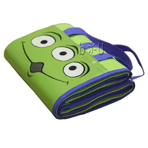 2024 UFO Kids Beach Matt w/inflatable pillow size:75x150cm For Wholesale