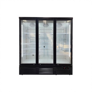 Commercial Single-Temperature Upright Refrigeration Display Freezer Cabinet with Glass Door 401-600L Capacity for Supermarket - Product Image 2
