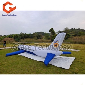 Réplique d'<span class=keywords><strong>avion</strong></span> gonflable publicitaire géant, modèles d'hélicoptères gonflables personnalisés pour décorations - Product Image 6