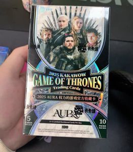 Carte Collezionabili Ufficiali Kakawow Aura <span class=keywords><strong>Game</strong></span> <span class=keywords><strong>of</strong></span> Thrones 2025 Originali all'Ingrosso in Scatole Sigillate - Product Image 1