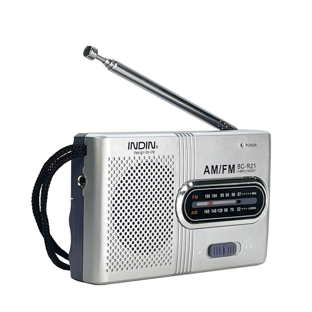 Cross-border Direct Supply Portable AM/FM Dual-band Radio Player for the Elderly Man Morning Music Broadcast Practice Player