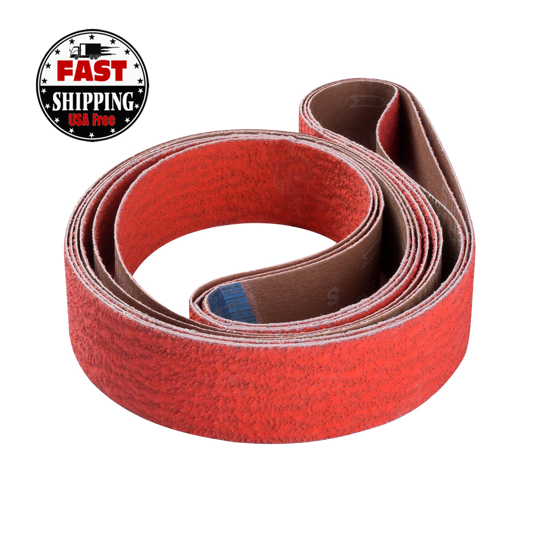 Керамические шлифовальные ленты Y-wt, 2x72 дюйма, 36 Грит, 24 ч, 3 шт.