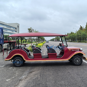 XCEGO Vehículo Eléctrico de Cuatro Ruedas Convertible Retro Clásico para Golf, Hoteles, Recepciones y Turismo Panorámico, Directo de Fábrica, 2 Años de Garantía - Product Image 4