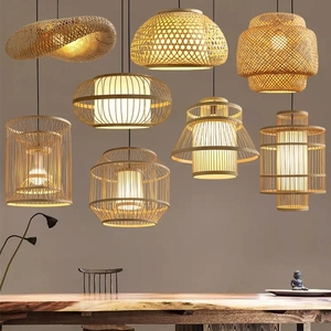 โคมไฟแขวนทอผ้าศิลปะ สไตล์จีนโบราณ สำหรับร้านอาหาร <span class=keywords><strong>โรงแรม</strong></span> โฮมสเตย์ ห้องนอน ระเบียง โคมไฟสไตล์ญี่ปุ่น - Product Image 1