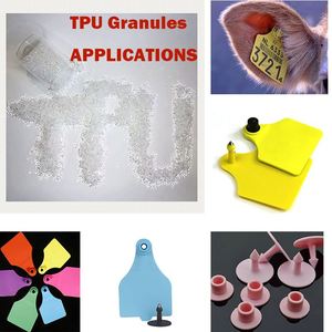 Materias Primas Plásticas de TPU Reciclado, Etiquetas para Orejas de Animales, Grado de Moldeo por Inyección, Grado SY, Gránulos de TPU, Resistencia al Envejecimiento, Grado Médico, Alta Calidad - Product Image 3