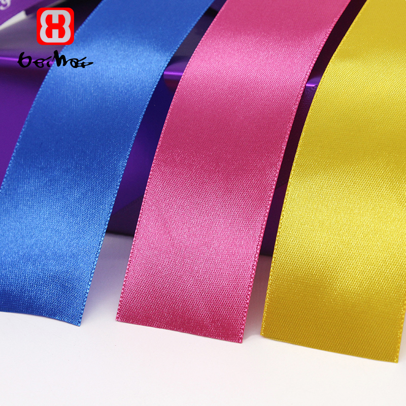 Single Face Satin Ribbon 1.5 Inch 100 Yards for Make Roses for Gift Wrapping and Party Ribbons