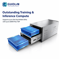 Serveur haute performance FusionServer G8550 V8 10U à forte demande, jusqu'à 20 GPU double largeur AMD Turin LLM