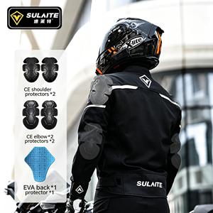 <span class=keywords><strong>Blouson</strong></span> de <span class=keywords><strong>moto</strong></span> double couche <span class=keywords><strong>pour</strong></span> l'été, respirant, anti-choc, anti-chute, résistant à l'abrasion, combinaison de <span class=keywords><strong>moto</strong></span> <span class=keywords><strong>pour</strong></span> les voyages - Product Image 2