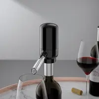 Rượu Vang Phụ Kiện Sản Xuất Biểu Tượng Tùy Chỉnh Bán Sỉ Rượu Decanter Aerator Tự Động Điện Wine Dispenser