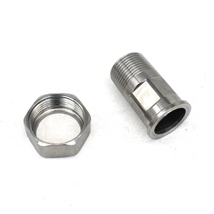 HOYU Khớp Nối Ống Nối Đồng Hồ Đo Nước Bằng Thép Không Gỉ Đúc Theo Yêu Cầu Đầu Nối Thẳng Vòng Chữ O Cho Vòi Nước Phòng Tắm - Product Image 6