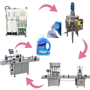 Wellink PLC Controlled Motor Industrial Liquid Soap Production Line Plodder Detergent Filling High Efficiency Easy Operate High - Product Image 1