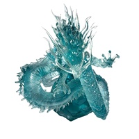 Modèle de dragon imprimé en 3D sur mesure en résine, couleur et taille personnalisées, cadeau décoratif