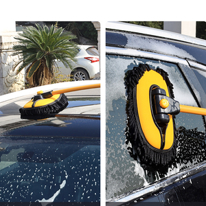 Brosse de nettoyage de <span class=keywords><strong>voiture</strong></span> Outils de nettoyage de <span class=keywords><strong>voiture</strong></span> Manche long télescopique <span class=keywords><strong>Balai</strong></span> chenille Accessoires de <span class=keywords><strong>lavage</strong></span> de <span class=keywords><strong>voiture</strong></span> - Product Image 4