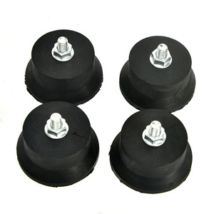 Almohadillas de goma M8 para compresores de aire, amortiguadoras de impactos, juego de 4 para equipos de bombeo - Product Image 5