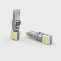Ampoules LED FSYLX T5 2SMD 5050 Canbus pour tableau de bord VW, compteur de vitesse, tachymètre, groupe d'instruments, lampes de tableau de bord T5 W3W