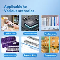 JR CT3609 - Dispositivo de Escaneo 2D Portátil al por Mayor, Precio al por Mayor, Inalámbrico, Bluetooth, 1100 mAh, Lector de Códigos QR y de Barras