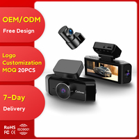 Dashcam UltraHD 4k 4 canaux caméra avant et arrière Fisheye droite gauche Dashcam Wifi voiture Dvr 4k Dashcam pour voiture