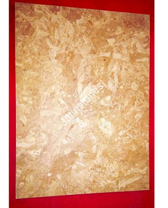 Dalles de pierre calcaire naturelle dorée fleurie, qualité supérieure, carreaux de pierre calcaire polis pour la décoration murale, de sol et extérieure de la maison - Product Image 5