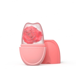 Rouleau de massage facial en silicone personnalisé avec logo, double rouleau portable pour le contour du visage, masseur rafraîchissant pour l'éclat de la peau - Product Image 4
