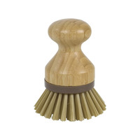 Mini Peeling Pinsel Gericht Wäscher aus Nachhaltige Bambus und Recyceltem Kunststoff