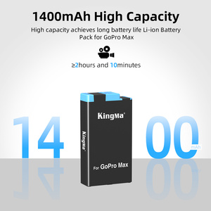 Batería Recargable KingMa SPCC1B de 1400mAh y 3.85V, Repuesto para Cámara <span class=keywords><strong>MAX</strong></span> Action - En Stock - Product Image 3