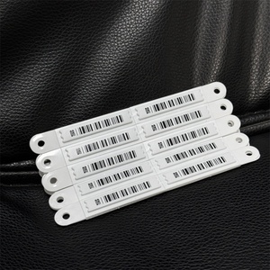 Etiqueta Adhesiva Antirrobo para Tiendas de Joyería y Pelucas, Sistema EAS AM 58 KHz DR, Material PS Blanco, 60*11*2 mm, Marca Fashion E-Bit - Product Image 2