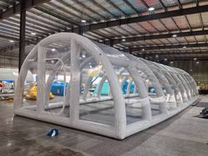 Cubierta Inflable para <span class=keywords><strong>Piscina</strong></span> Resistente a los Rayos UV, Carpa Impermeable para <span class=keywords><strong>Piscina</strong></span> <span class=keywords><strong>con</strong></span> Protección Solar y contra la Lluvia para Piscinas Inflables de Jardín - Product Image 1